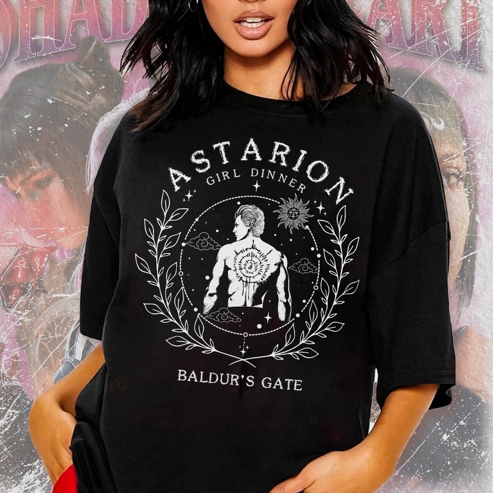 Astarion Baldur's Gate 3 FanShirt, BG3 Shadowheart Shirt, Karlach Tee